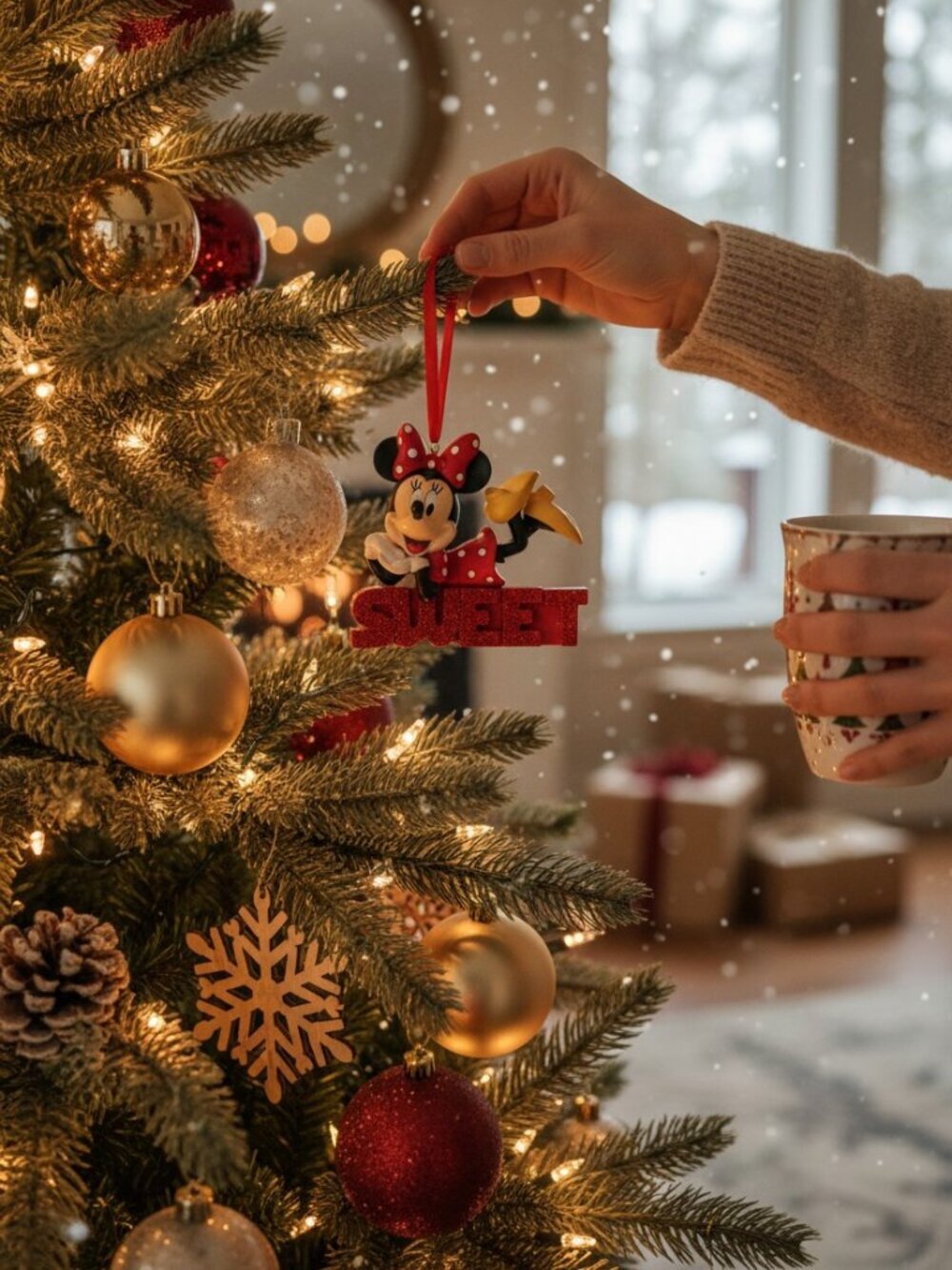 Hallmark Disney Christmas Ornament Décor Minnie Mouse SWEET